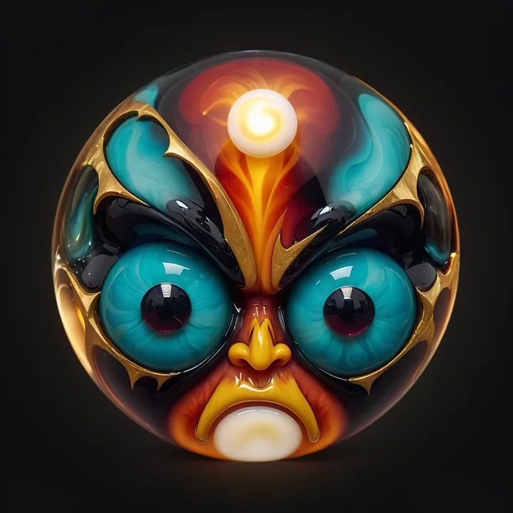 Mutant Marble collectible artwork variation 7